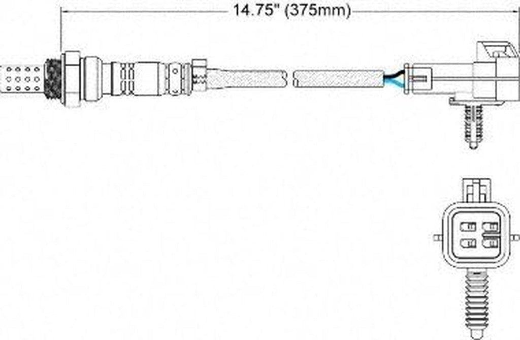 250-24018 4-Wire Oxygen Sensor