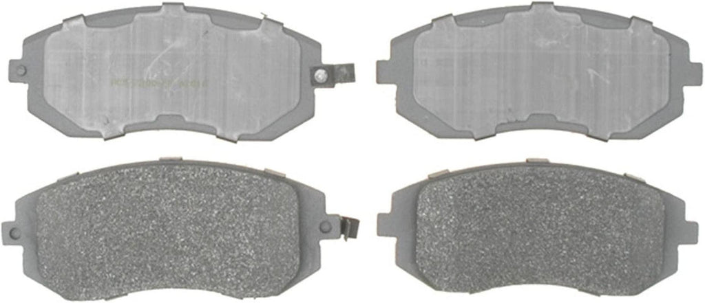 Silver 14D929M Semi-Metallic Front Disc Brake Pad Set with Wear Sensor