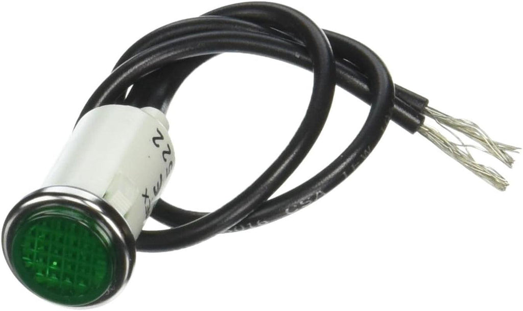 Performance 80210 Dash Indicator Light, Green, 1/2"