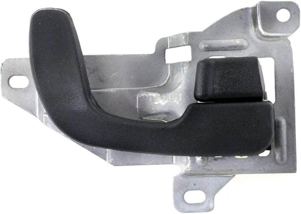 for Mitsubishi Eclipse Interior Door Handle Front, Passenger Side Black (1995-1999) | with Door Lock Button | Trim:All Submodels | MI1353104 | MR757800