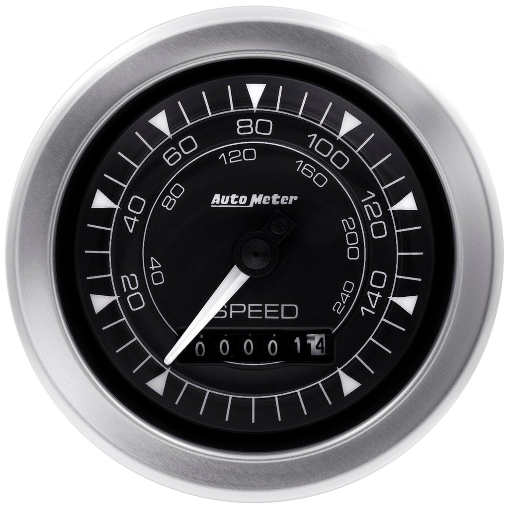 3-3/8 in. SPEEDOMETER 160MPH ELEC. PROGRAMMABLE CHRONO - greatparts