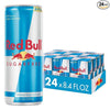 Red Bull Sugar Free Energy Drink with 80mg Caffeine plus Taurine & B Vitamins, 8.4 Fl Oz, 6 Packs of 4 Cans (Pack of 24)