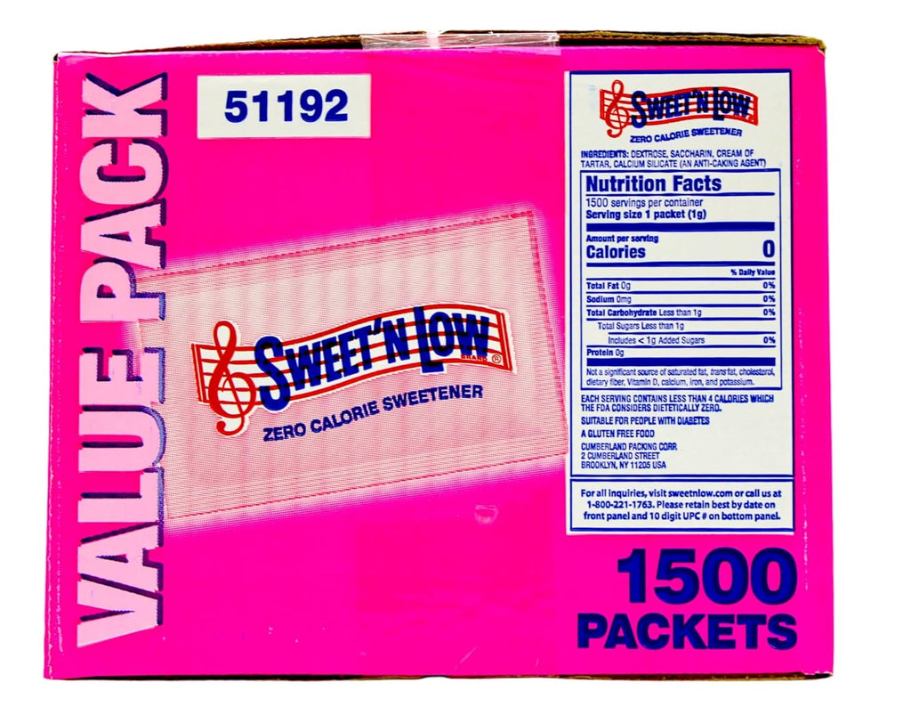 Sweet'N Low Portion Packets (1500ct)