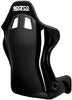 Sparco Grid Q Sky Ultralight Fibreglass Seat with Vinyl Cover, Black