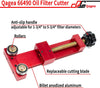 Qagea 66490 Oil Filter Cutter, Oil Filter Cutting Tool for Filter Cutting Range 1-3/4" to 5-3/4"