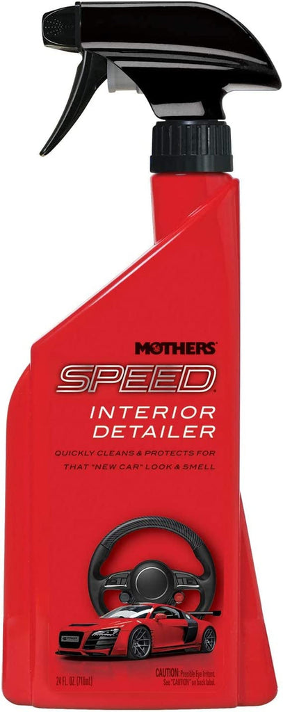 Mothers 18324 Speed Interior Detailer, 24 Fl. Oz.