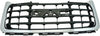 Front Black & Gray W/Chrome Molding Grille for 07-10 GMC Sierra Truck Pickup