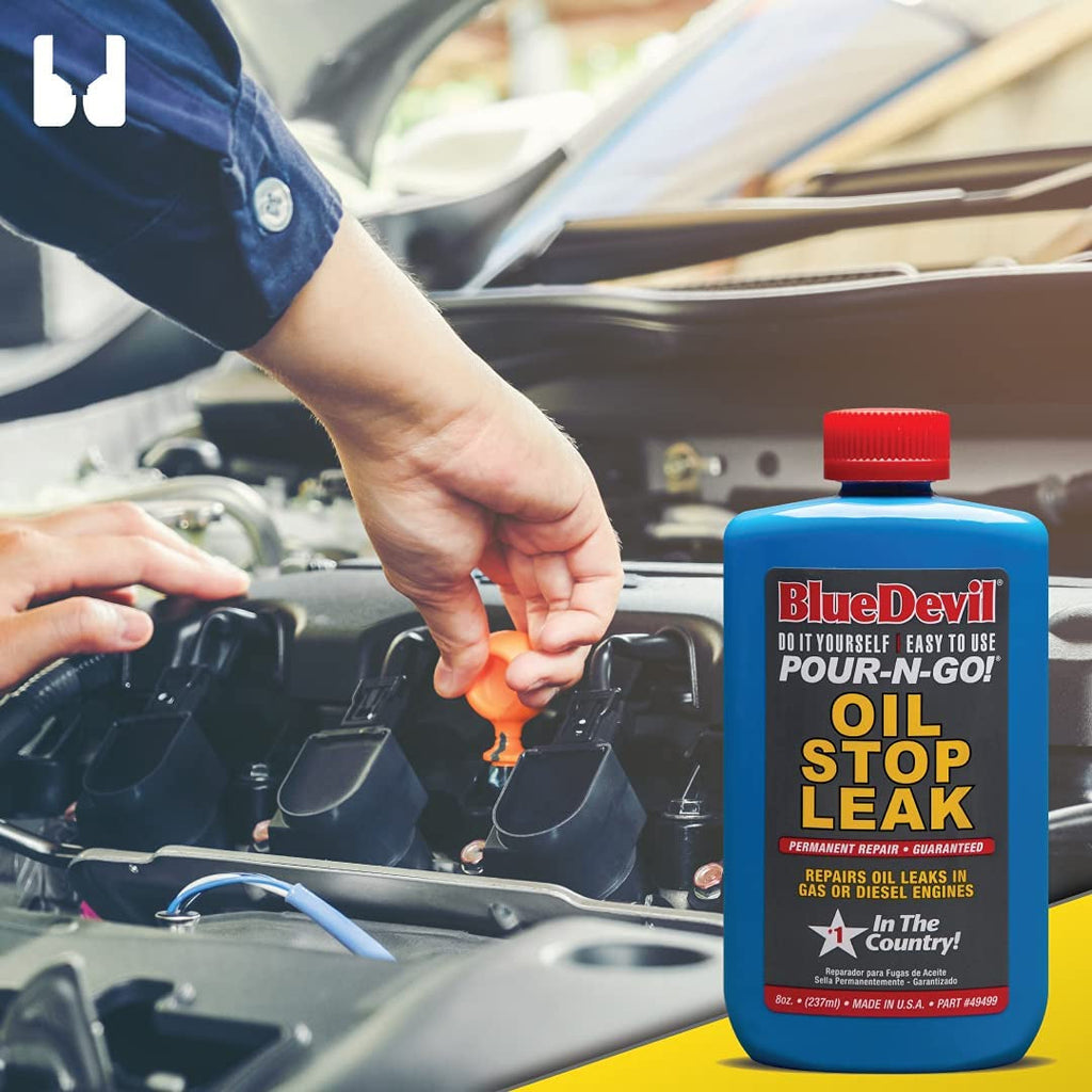 Bluedevil Products 49499 Oil Stop Leak - 8 Ounce