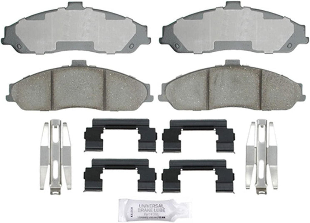 Gold 17D731ACH Ceramic Front Disc Brake Pad Set