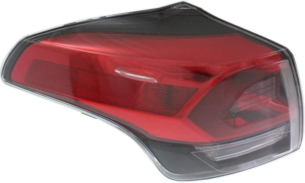 For Toyota RAV4 Tail Light Assembly 2016 2017 2018 Driver Side W/Bulbs CAPA Certified Replacement for TO2804133 | 81560-0R061 (Vehicle Trim: LE | XLE)