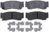 14D1297CH Advantage Ceramic Rear Disc Brake Pad Set with Hardware