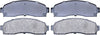 14D833M Advantage Semi-Metallic Front Disc Brake Pad Set