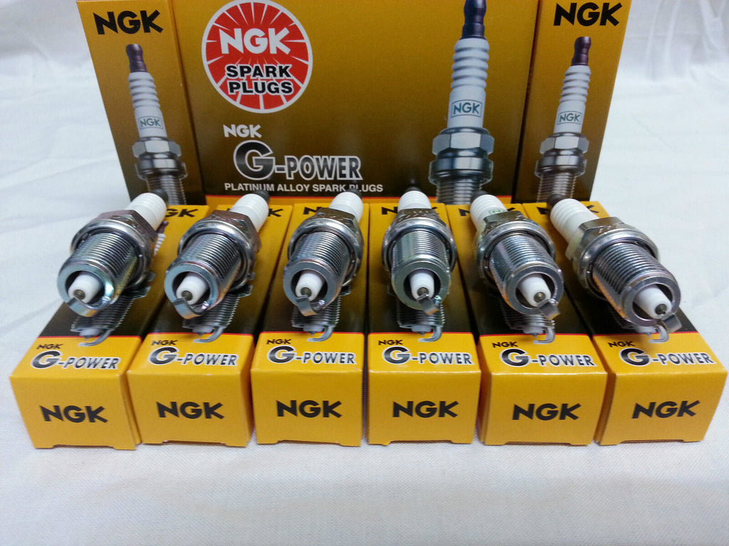 NGK JAPAN ZFR6FGP SPARK PLUG PLATINUM POWER 6-PEICES (7100)