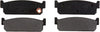 Gold 17D481M Semi-Metallic Rear Disc Brake Pad Set