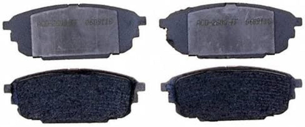 Silver 14D892 Semi-Metallic Rear Disc Brake Pad Set