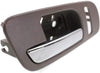 for Chevy Tahoe Interior Door Handle Front Driver Side Brown Bezel W/Chrome Lever 2007-2014 | GM1352150 | 22855618