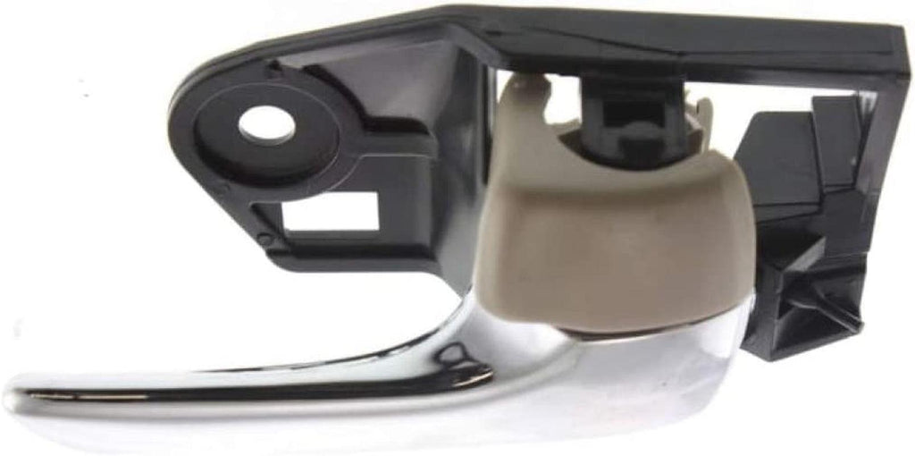 For Toyota Solara Interior Door Handle Front or Rear, Passenger Side Chrome Lever (2004-2008) | with Door Lock Button | Trim:All Submodels | TO1353181 | 69205AA050A0