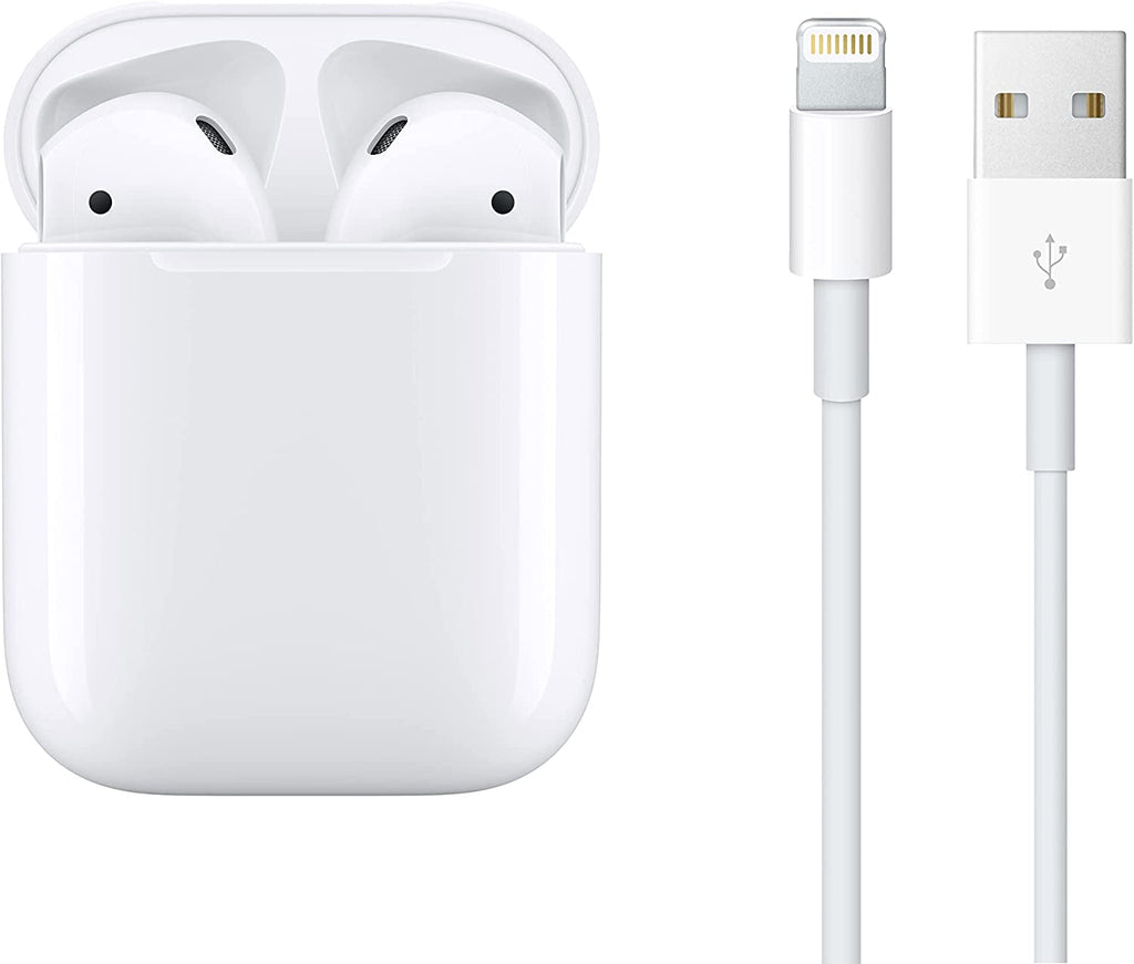 Airpods (2Nd Generation) Wireless Earbuds with Lightning Charging Case Included. over 24 Hours of Battery Life, Effortless Setup. Bluetooth Headphones for Iphone