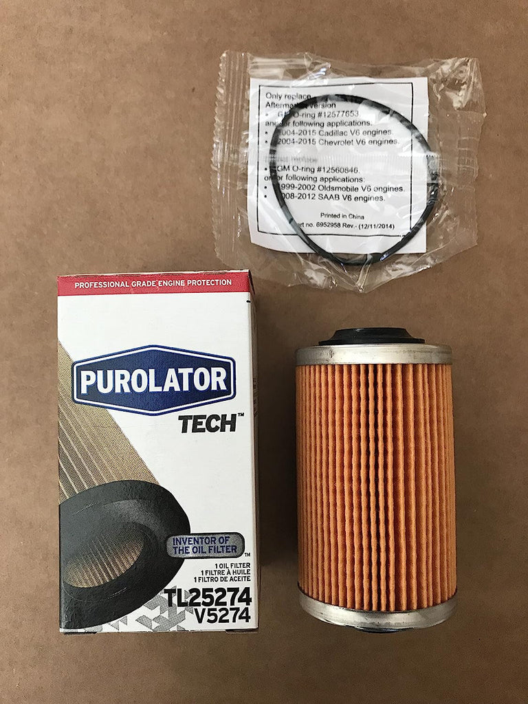 tech TL25274 Oil Filters (Pack of 6)