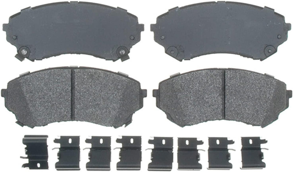 Gold 17D1331MH Semi-Metallic Front Disc Brake Pad Set