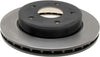 Advantage 18A1801AC Coated Front Disc Brake Rotor