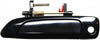 for Honda Civic Exterior Door Handle Front, Driver Side Smooth Black (2001-2005) | with Key Hole| Trim:All Submodels