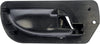 Dorman 80658 Front Driver Side Interior Door Handle Compatible with Select Ford Models, Black; Textured