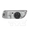 TYC Fog Light Assembly for 03-04 Corolla 19-5573-00