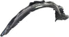 For Subaru Impreza Splash Guard/Fender Liner 2004 2005 | Front, Passenger Side, Sedan | Replacement for 59110FE062, SU1251100 | Trim: RS/WRX STI/WRX