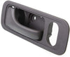 For Honda Element Interior Door Handle Front, Driver Side Gray (2003-2011) | with Door Lock Hole| Trim:All Submodels