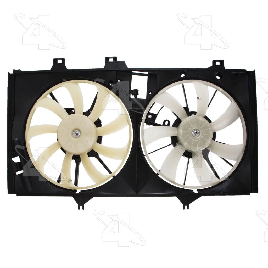 Four Seasons Dual Radiator and Condenser Fan Assembly for Avalon, Camry 76360