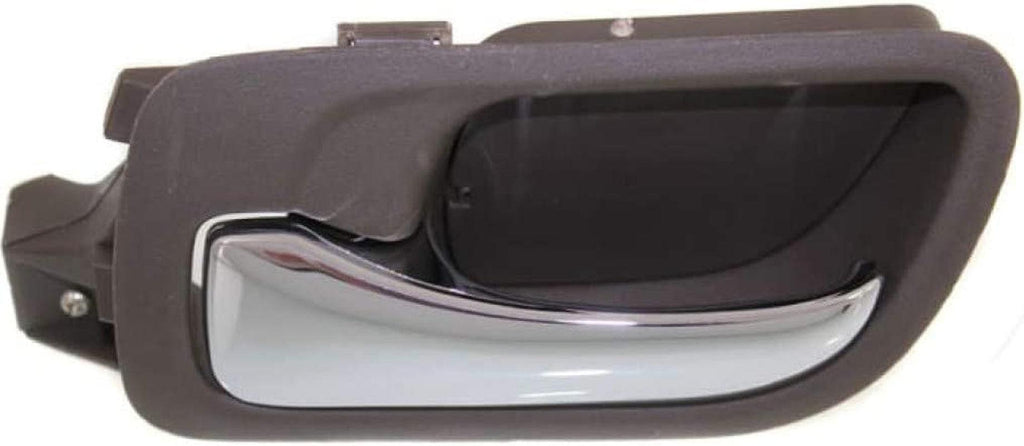 for Honda Accord Interior Door Handle Front, Driver Side Brown Bezel with Chrome Lever (2003-2007) | Trim:All Submodels | HO1352131 | 72160SDAA02ZD