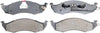 Silver 14D576C Ceramic Front Disc Brake Pad Set with Wear Sensor