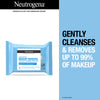 Neutrogena Fragrance Free Makeup Remover Wipes, Face Cleansing Towelettes, 25 Count, 2 Pack