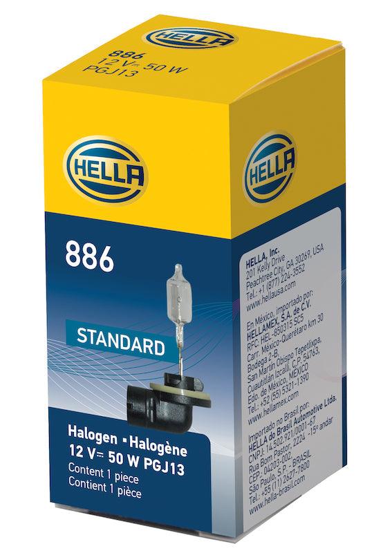 HELLA 886 Standard Series Halogen Light Bulb - greatparts