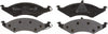 Gold 17D421AM Semi-Metallic Front Disc Brake Pad Set