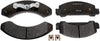 Gold 17D249MH Semi-Metallic Front Disc Brake Pad Set