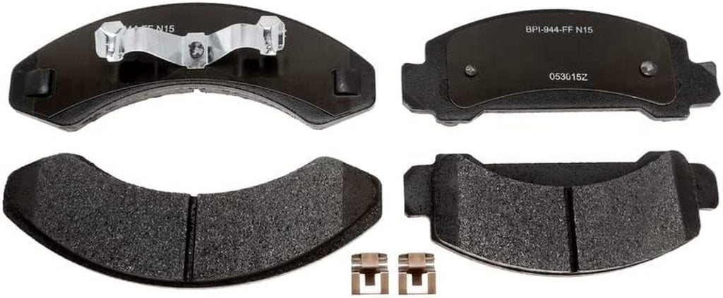 Gold 17D249MH Semi-Metallic Front Disc Brake Pad Set