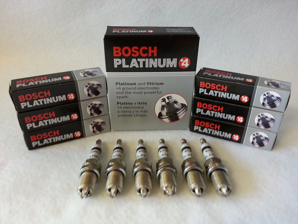 BOSCH GERMANY PLATINUM+4 SPARK PLUG 6-PCS FGR7DQP 4417 BMW HIGH POWER