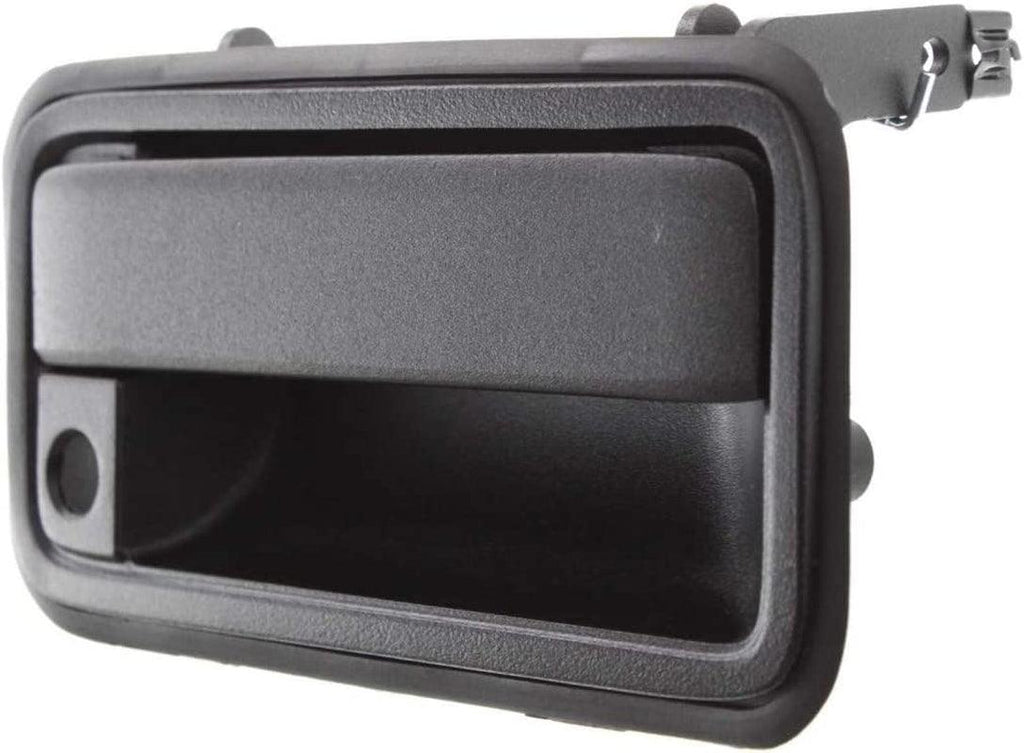 for Chevy K1500 / K2500 Suburban Tailgate Handle 1992-1999 | outside | Textured Black | Plastic | GM1915114 | 15050669