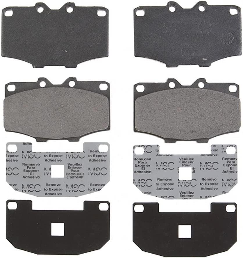 PGD137M Professional Grade Semi-Metallic Disc Brake Pad Set