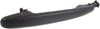 Compatible with Toyota Camry Exterior Door Handle Front, Passenger Side Smooth Black (2007-2011) | Trim:All Submodels