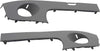 Evan-Fischer Front Bumper Trim Set of 2 Compatible with 2007-2010 Mini Cooper Driver and Passenger Side