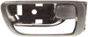 for Toyota Camry Interior Door Handle 2002 03 04 05 2006 Passenger Side Front or Rear Gray Bezel W/Chrome Lever | W/Door Lock Button | Trim:All Submodels | TO1353124 | 6920533040