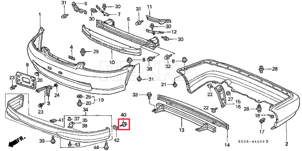 Rexka 50Pcs Fender Liner Splash Shield Wheelhouse Liner Screw Phillips Truss Head Sems Compatible with Honda Acura BMW 90114-SE0-000 Accord ILX RDX TL TSX 90114SE0000