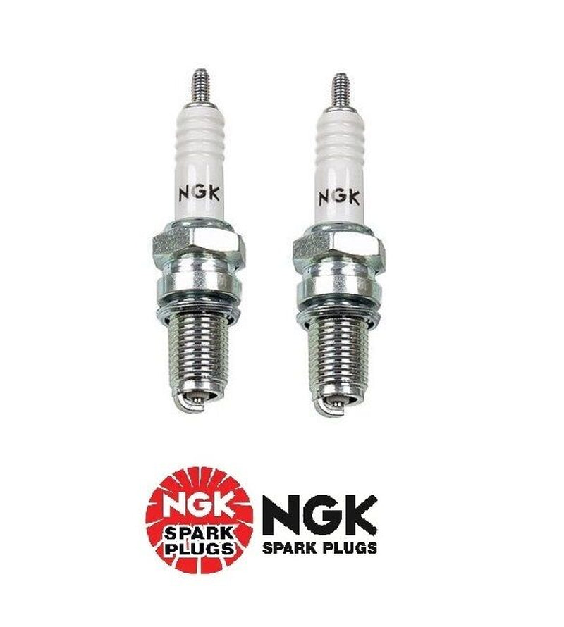 Set of 2 Spark Plugs NGK Non-Resistor New # D8EA # 2120