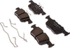 Gold 17D1665CH Ceramic Rear Disc Brake Pad Set