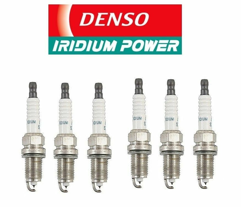 OEM Denso 3353 Iridium Power Performance Spark Plugs Set of 6 for Lexus Toyota