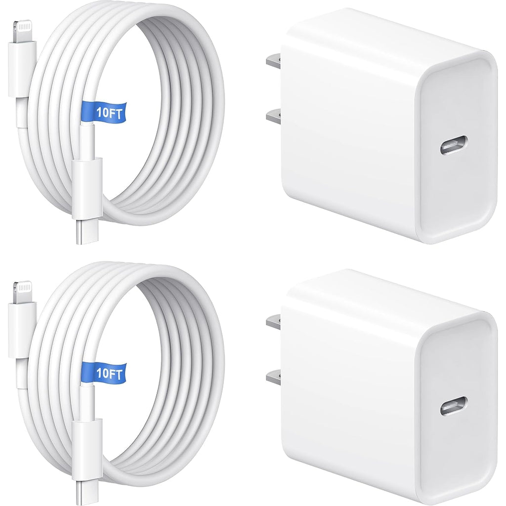 ���Apple Mfi Certified���10Ft Iphone Charger Long Charging Cable with 20W USB C Charger Block for Iphone 14/14 Pro/14 Pro Max/14 Plus/13/12/11/Xs Max/Xr