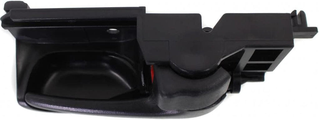 Compatible with Toyota Corolla Interior Door Handle Front, Passenger Side Black (2003-2008) | with Door Lock Button | Trim:All Submodels | GM1353134 | 88971437